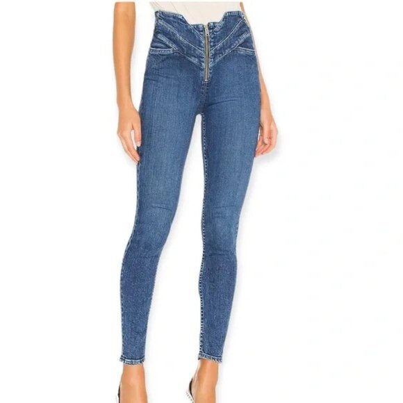 GRLFRND Denim - Grlfrnd "Tatiana" V-Waisted Hi-Rise Jean 31